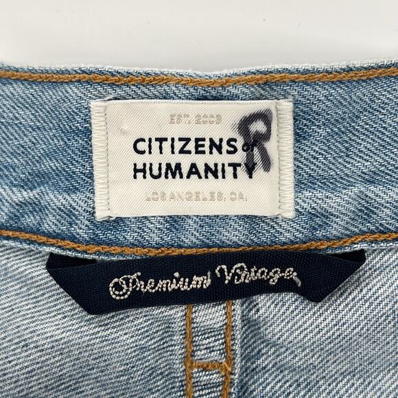 Citizens of Humanity Marlow Vintage Fit Denim Shorts Women’s Size 26 Taormina - Picture 3 of 8